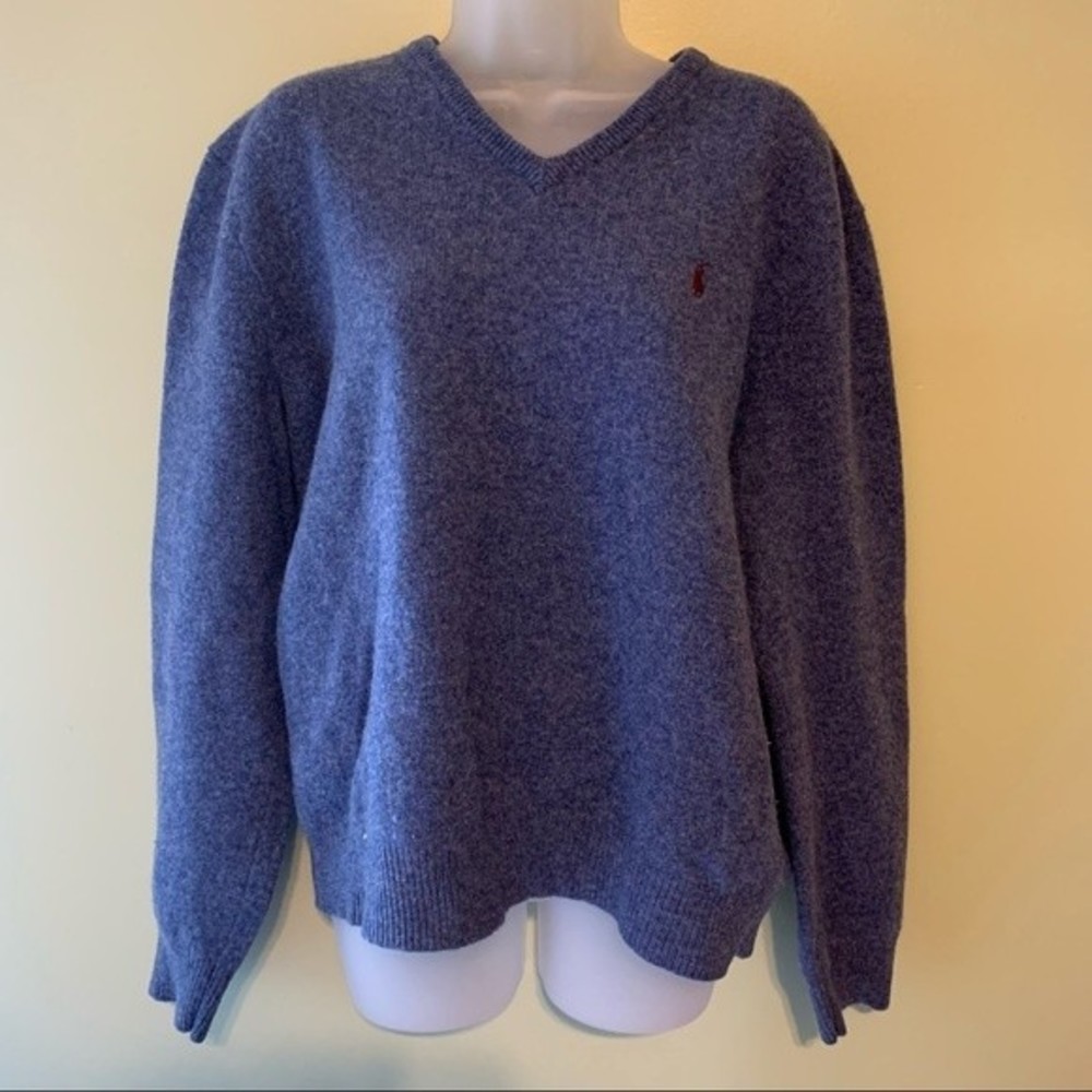 Polo Ralph Lauren 100% Lambswool Sweater, Size XL